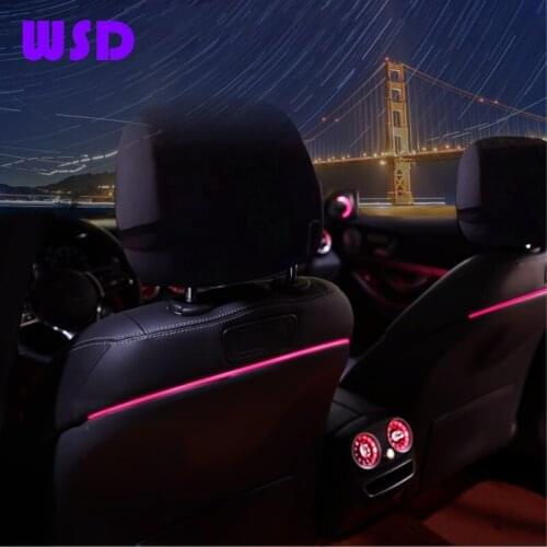 LED ambient light for Mercedes-Benz W205 X253 seat light, backrest light bar, 3/64 color rear seat light, original installation