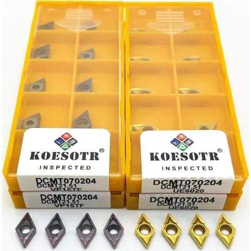 Lathe tool DCMT070204 UE6020 high precision milling metal turning tool DCMT 070204 general lathe tool CNC parts carbide toolDCMT