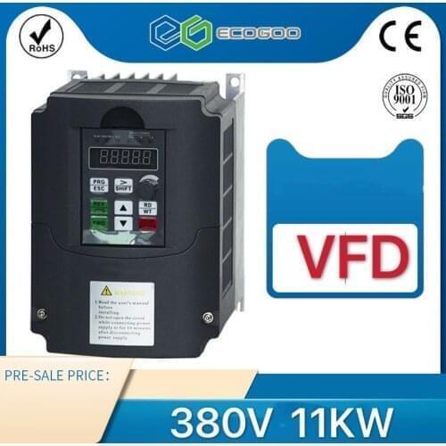 Vdf frequency inverter 5hp 4kw three phase 380V AC Variable Frequency Drive Inverter