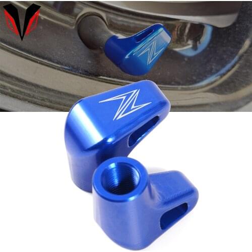 Airtight Covers for Kawasaki Z125 Z750 Z900 Z650 Z800 Z1000 ZX25R Z900RS Z250 Z300 Ninja Motorcycle CNC Tire Valve Stem Caps