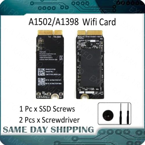 NEW Broadcom BCM943602CS 1750Mbps 802.11AC WiFi Adapter with Bluetooth 4.0 BCM43602CS A1425 A1502 A1398 WIFI CARD WLAN