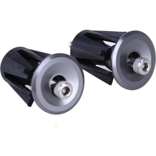 1 Pair Bike Handlebar End Lock-On Plugs Bar Grips Caps