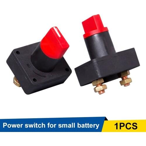 1pc 100A Battery Isolator Isolation Switch Disconnect Power Cut Off Kill Switches For RV Boat Car Truck Auto Yacht Mayitr