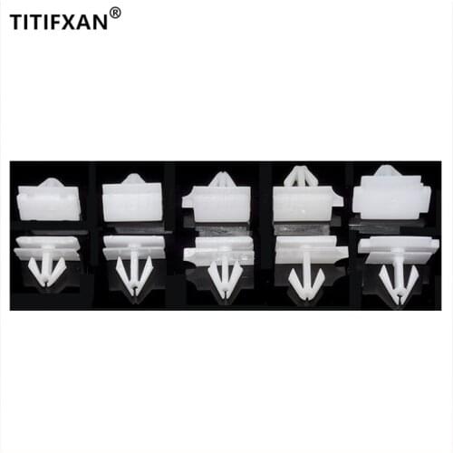 10PCS Door Seat Side Skirt Threshold Clamp For Ford Buick Chevrolet Cadillac Plastic Fasteners