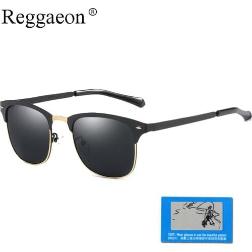2018 reggaeon classic brands fashion Men Women Polarizer frame sunglasses women UV400 driveing Man polarized HOT sunglasses