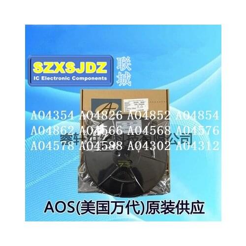 50pcs-100pcs AO4354 AO4826 AO4852 AO4854 AO4862 AO4566 AO4568 AO4576 AO4578 AO4588 AO4302 AO4312 SOIC-8 MOS FET N-Channel