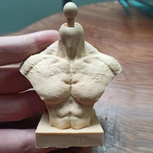 Scale 1/6th Base Platform White Model Male Men Head Sculptures Are Used For Display Accessories