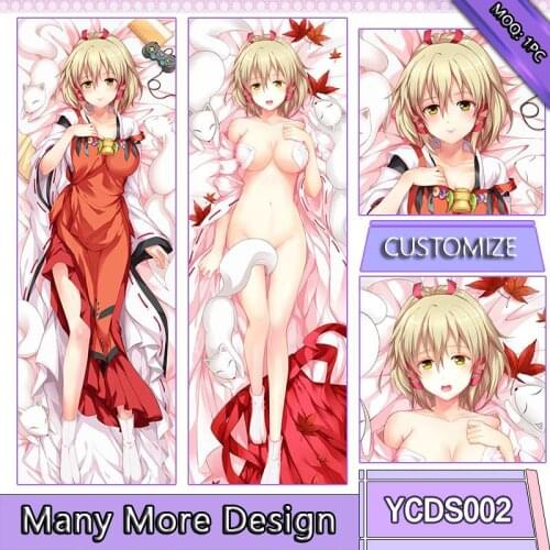 The love of the fox Anime Long Pillow Big Dakimakura Life Cushion Hugging Body Custom Wedding for Sleeping Adult Dropshipping