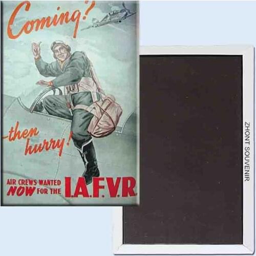 Air crews Recruiting poster 24018 Retro nostalgia fridge magnets