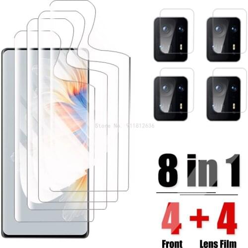 Full Cover Hydrogel Protective Film For Xiaomi Mix 4 Screen Protector On For Xiaomi Mi Mix4 Xiomi Xaomi Xiami Camera Lens Glass