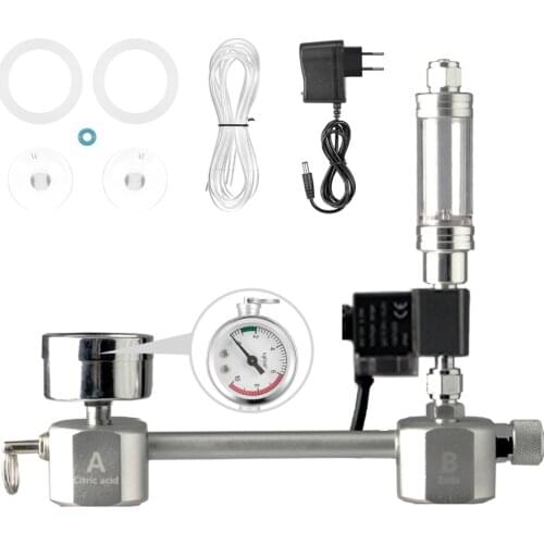 Aquarium CO2 Generator System Kit CO2 Regulator Solenoid Valve Bubble Atomizer Fish Tank Carbon Dioxide Aquarium Equipment