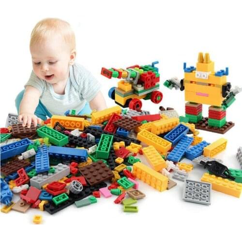 1000pcs Small Particles Building Blocks Set DIY Creative Bricks Assemble Model Figures Parts Educational Toys for Children Gifts