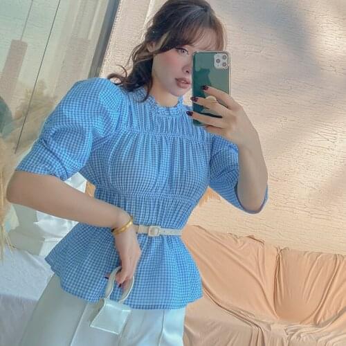 Le palais vintage White Blouses