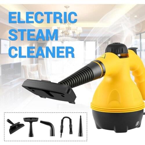 Pro Eu Plug Multi Purpose Electric Steam Cleaner Portable Handheld Steamer Household Cleaner Attachments Kitchen Brush Tool