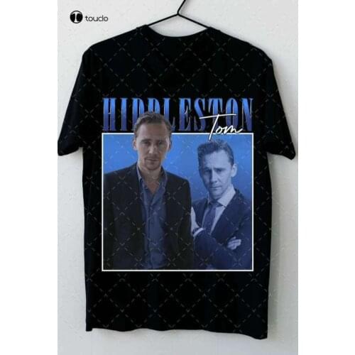 New Tom Hiddleston Vintage T Shirt Cotton Tee Shirt