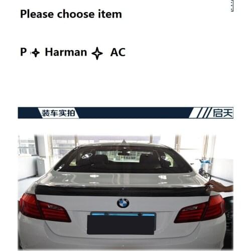 Fit for BMW 5 GT f07528i AC modified carbon fiber rear wing with rear spoiler wing