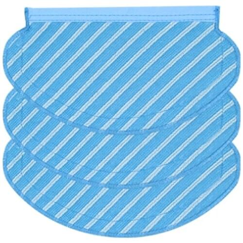 3pcs/lot Robot Vacuum Cleaner Mop Cloth Rags for yeedi 2 hybrid K750 Robotic Vacuum Cleaner Spare Parts Accessories Replacement