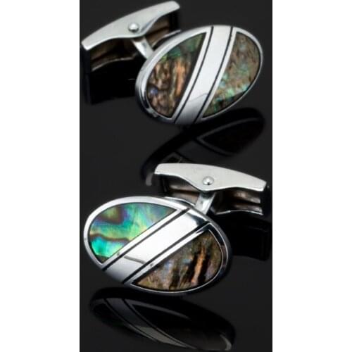 High quality mens shirts Cufflinks shell cufflinks, 3 double sale free shipping