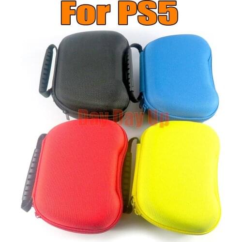 1PCS For PlayStation5 Controller Case Portable Shockproof Protective Carry Case For PS5 Storage Bag Handbag Gamepad Pouch Bag