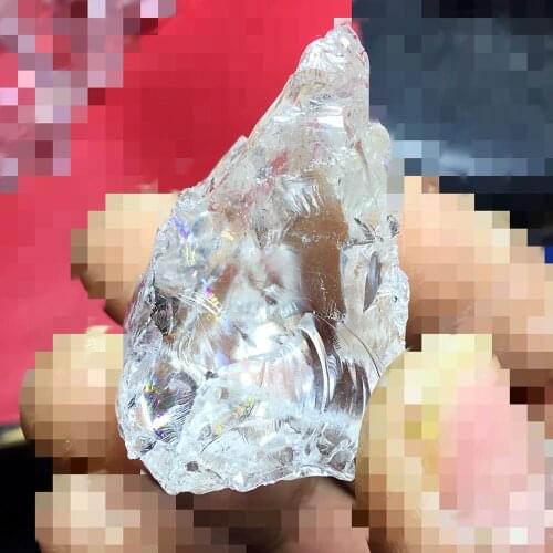 2-3cm 1pcs Brahma Clear Azeztulite Crystal High Frequency Crystal Healing Crystal Stone