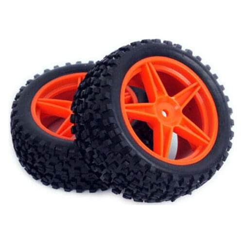 4PCS 1/10 D114MM 17MM Hex Off-road Tires Vehicles For HSP HPI RC Car Parts