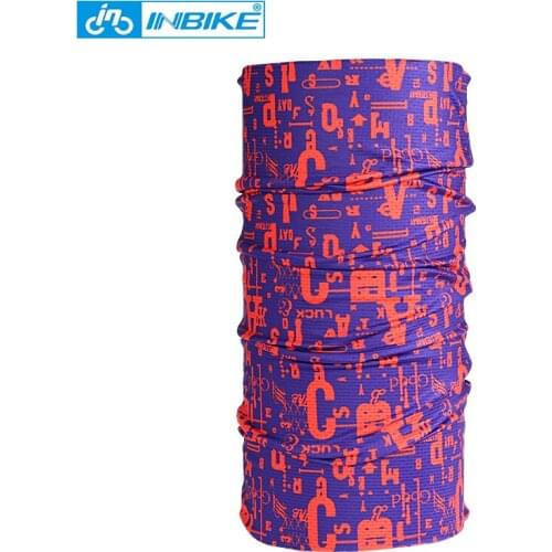 Inbike Ice Silk Outdoor Bandanas Unisex Summer Sports Headwear Fashion Breathable Cycling Equipment Camping Cycling Scarf