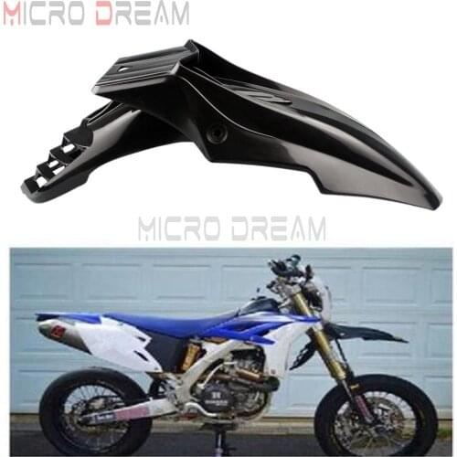 Motocross Supermoto Dirt Bike Offroad ABS Plastic Front Fender Black Universal Mudguards Protector For Honda Benelli Yamaha