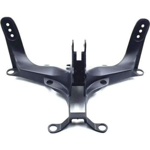 For Yamaha YZFR1 2007-2008 Pcs Motorcycle Aluminum Black Headlight Cowl Front Bracket Upper Fairing Stay