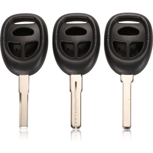 Kutery 10pcs/lot 3 Buttons Replacement Remote Car Key Shell Case Cover Fob For Saab 9-3 9-5 93 95