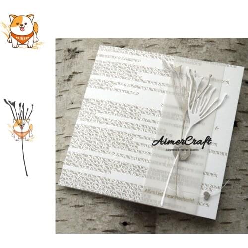 Flower Plant Metal Cutting Dies Scrapbooking Stencil For DIY Paper Card Decorative Embossing Die Cut Craft Dies New 2019