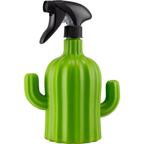 Cute Cactus Shaped Watering Can Hand-Held Large Capacity Spray Bottle Watering Pot Sprinkler For Garden Irrigation Supplies