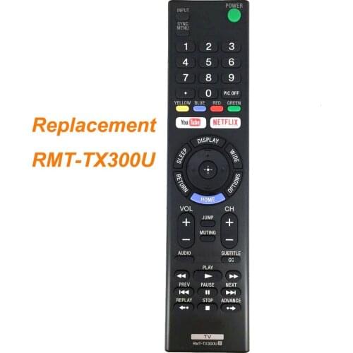 New Replacement RMT-TX300U For SONY TV Remote Control KD55X720E KD60X690E KD70X690E