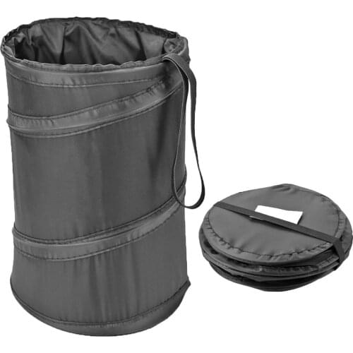 Oxford Cloth Portable Folding Waterproof Outdoor Camping Garbage Dust Bin Car Trash Can Convenient to Use Garbage Can Folding