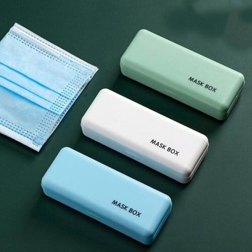 Portable Moisture-Proof Mini Pocket Storage Box Mask Case Medicine Storage Box Band-Aid Bill Temporary Storage Folder