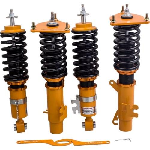 Adjustable 24 Steps Damper Coilover for Mini Cooper 2001-2006 2-door convertible