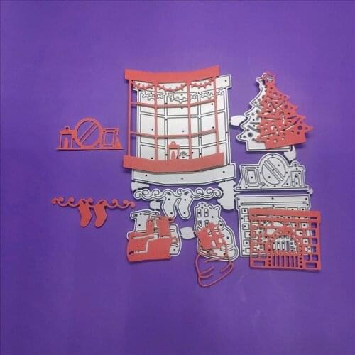 Christmas card decoration Metal Cutting Dies for DIY Scrapbooking Album Paper Cards Decorative Crafts Embossing Die Cuts