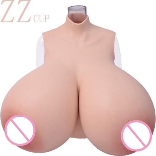 Silicone Breast Form Fake Boobs Tits Z Plus Cup Enhancer Crossdressing Drag Queen Transgender Crossdresser