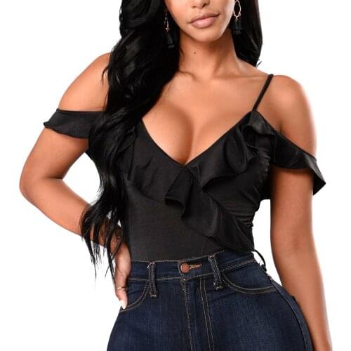 Swokii Open Back Bodysuit