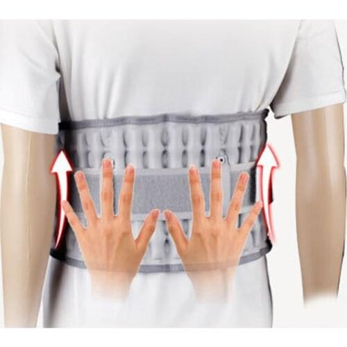 Air Traction Back Belt Back Support & Decompression Lumbar Traction Belt Spinal Air Traction Belt for Lower Back Pain Relief