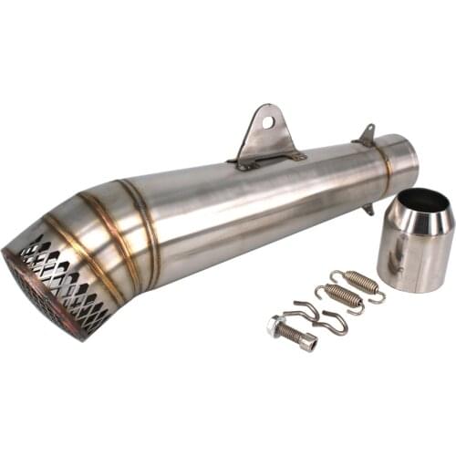 51mm Universel Motorcycle Exhaust Pipe Escape Moto Motorcycle Muffler Silencer DB Killer For KTM Duke 390 FZ6 Hyosung GSXR125
