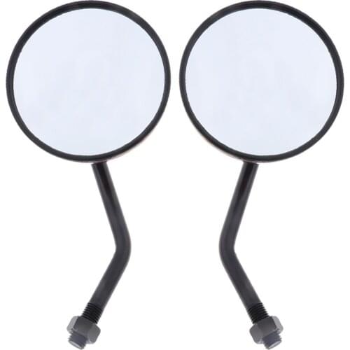 1 Pair Motorcycle 17cm Rear View Mirror Universal for Motorbike Dirt bike ATV Moped Scooter