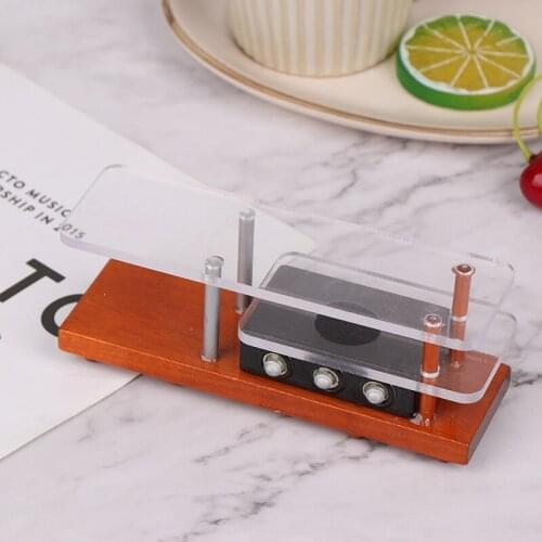 1:12 Dollhouse Miniature Furniture Wooden TV Cabinet Dolls House Accessories