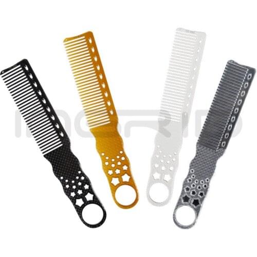 1pc Professional Hair Comb Hair Brushes Salon Hairdressing Comb Handle Hair Cutting Styling Tools Barber Accessories