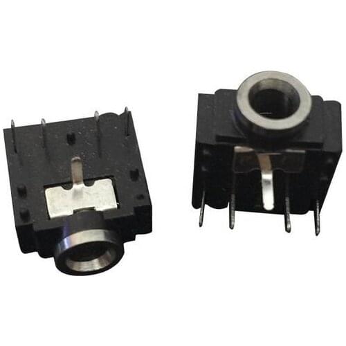 10Pcs 3.5mm Stereo Jack Socket Audio Jack Connector PCB 3F07 PJ-307