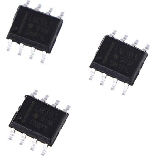 20pcs/lot LM393DR SOP8 LM393 SOP-8 SOP LM393DT LM393DR2G SMD New And Original IC In Stock