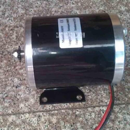 48V 500W 2700rpm High Speed Brush Motor for Electric Car Skateboard Car With Bracket Feet/ Without Bracket Foot XZ0115