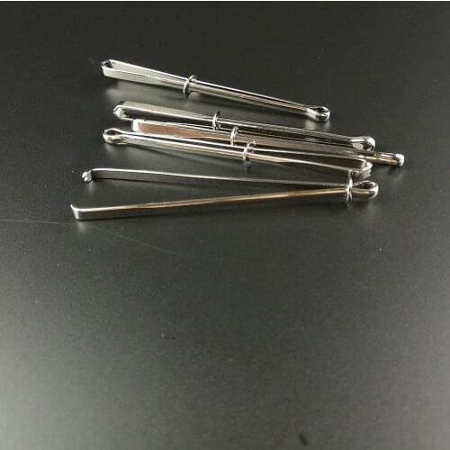 5pcs DIY Sewing Accessories Threader Self-Locking Tweezer Clip Used for Elastics Sewing Tool Stainless Steel Clip Sewing Tools
