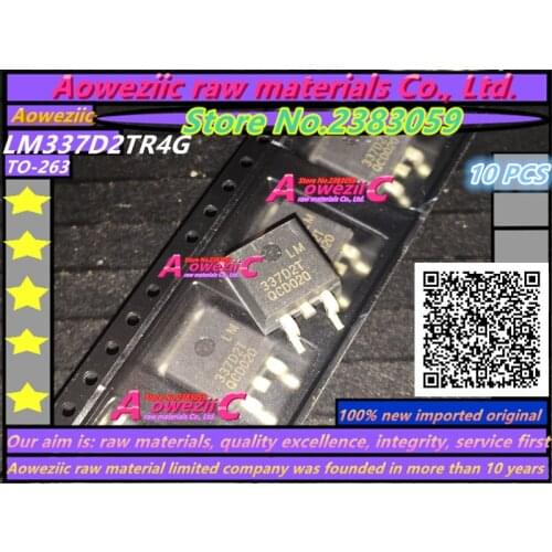 Aoweziic 100% new imported original 337D2T LM337D2T LM337D2TR4G three terminal regulator TO-263 Three terminal regulator