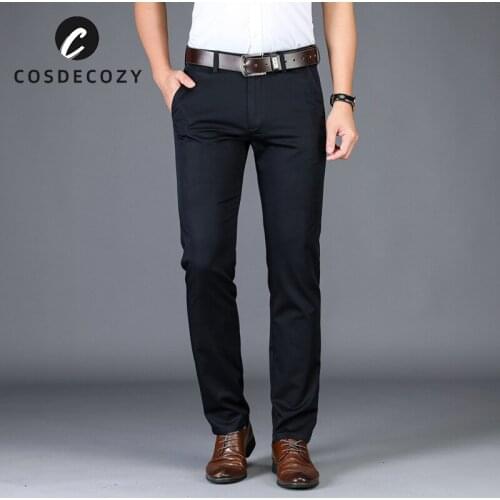 Cosdecozy Men's Classic Trousers