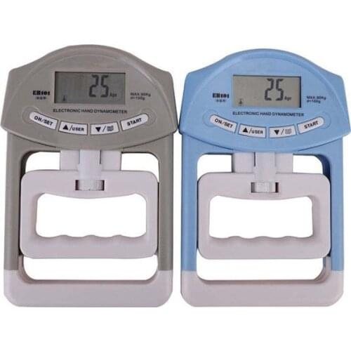 Electronic hand dynamometer digtial hand grip dynamometer Hand Grip Strength Meter Auto Capturing Hand Grip Power 200Lbs/90Kg